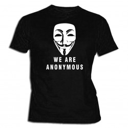 Anonymous - Camiseta Manga...