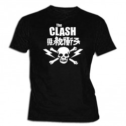 The Clash - Camiseta Manga...