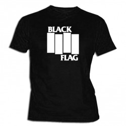 Black Flag - Camiseta Manga...