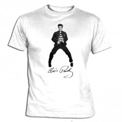Elvis - Camiseta Manga...