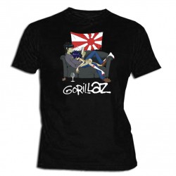 Gorillaz - Camiseta Manga...